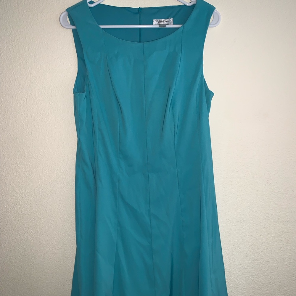 Dress barn blue dress